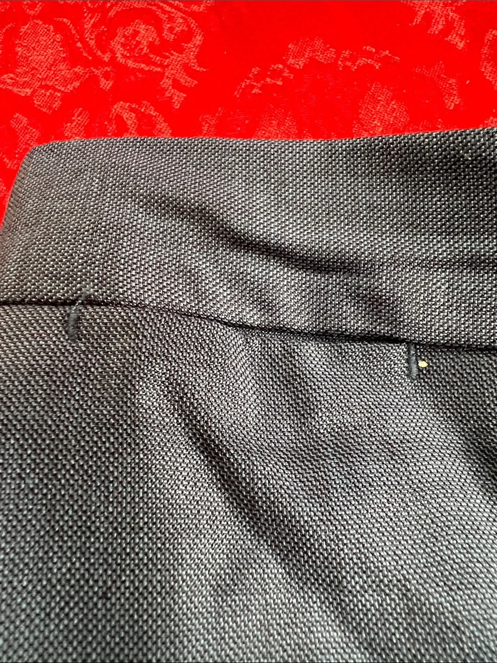 Tommy Hilfiger Blue Wool Two-Piece Suit Men's Approx 42R 34x29.5 Business Formal